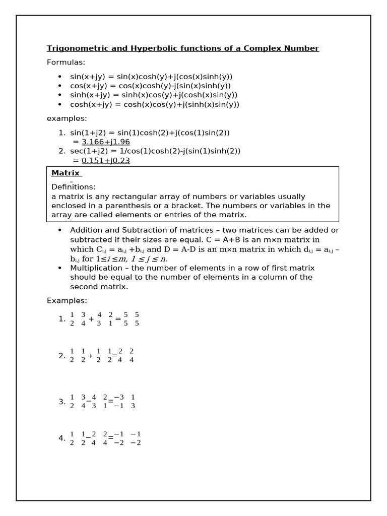 Project in advanced math pdf
