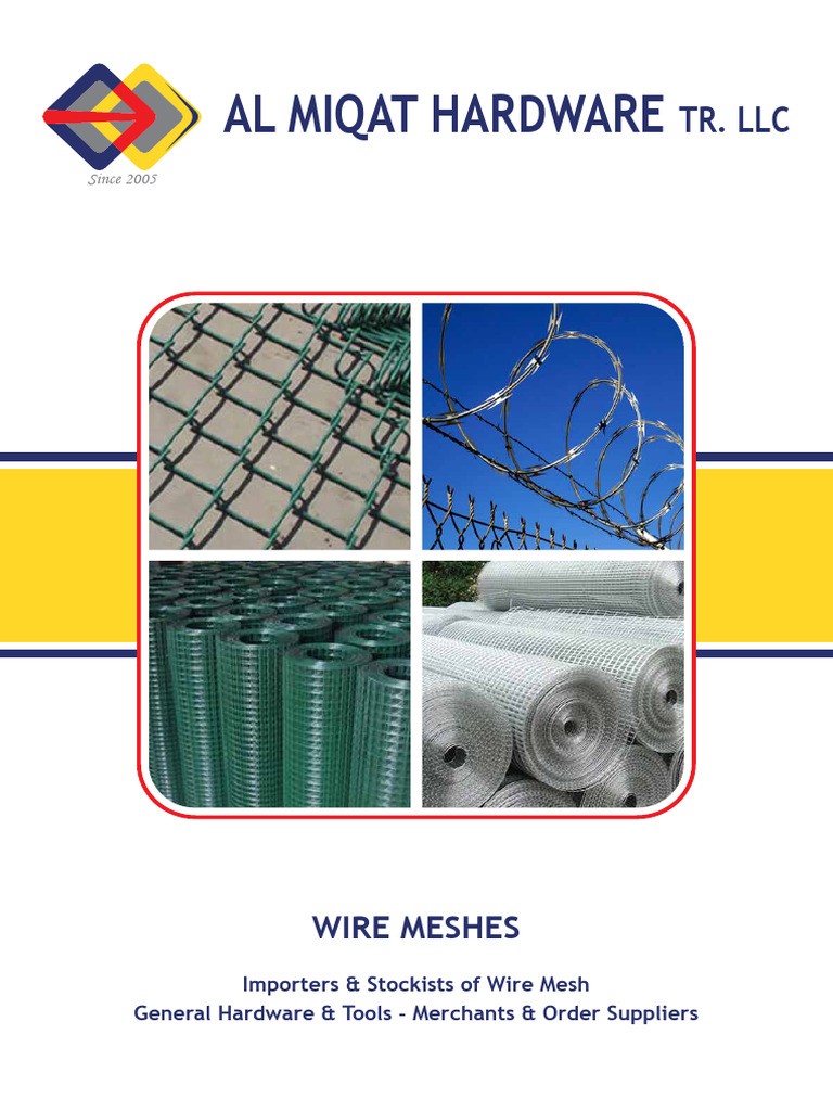 Wire Mesh Catalogue | PDF