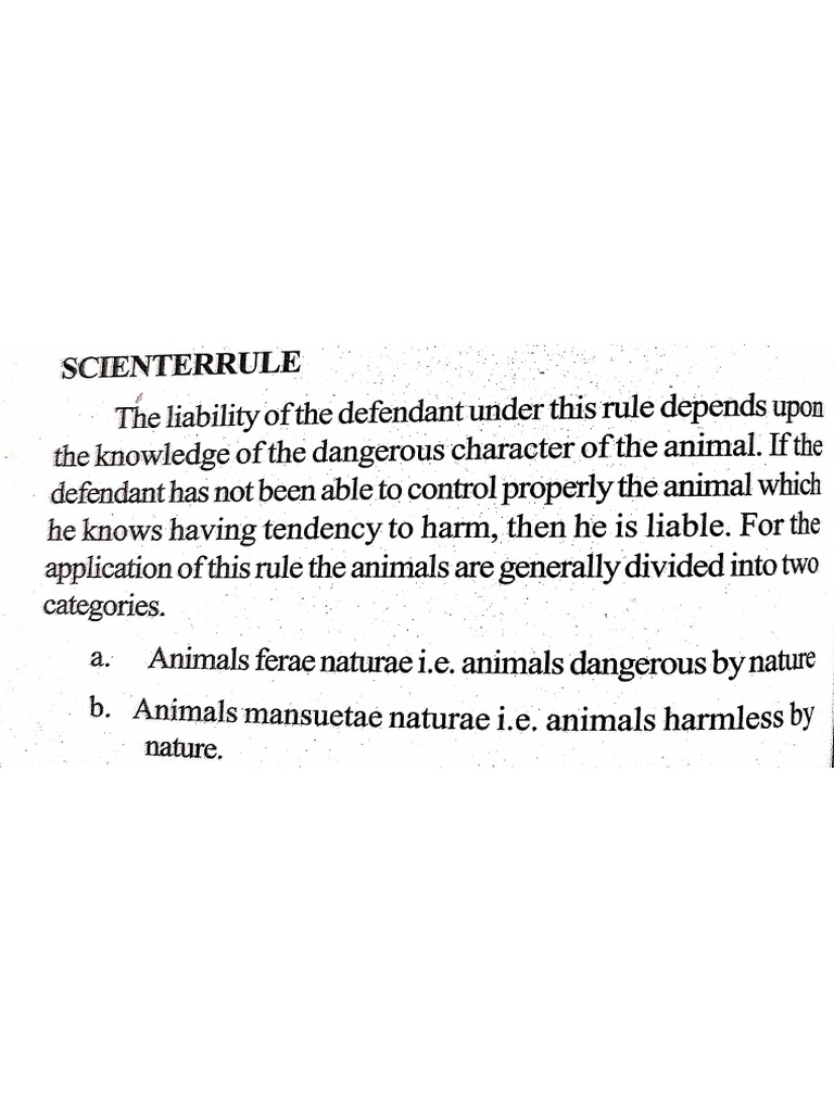 Scienter Rule | PDF