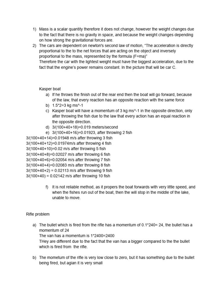 Physics homework pdf