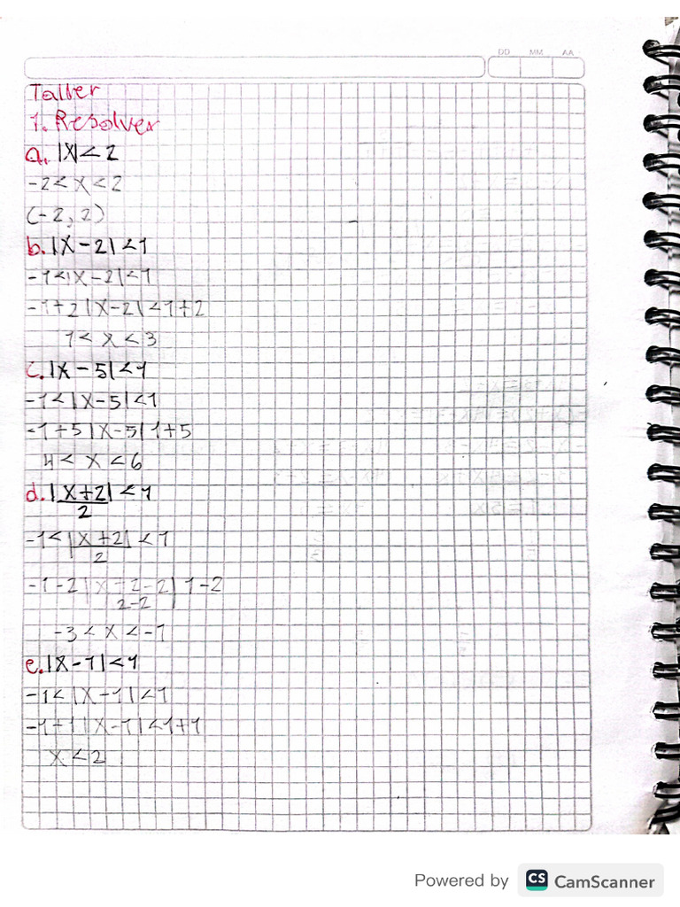 Inecuaciones Con Valor Absoluto PDF