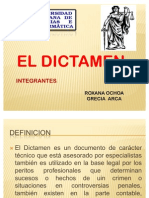 Dictamen