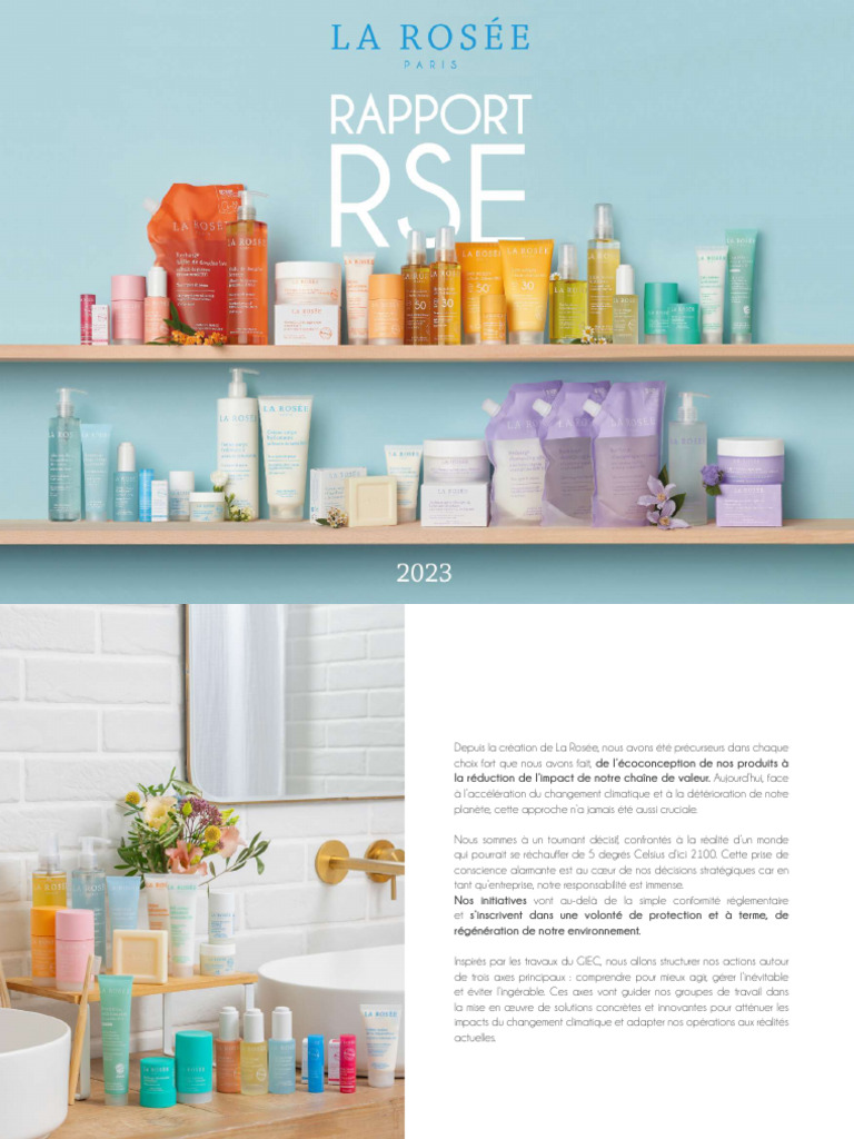Rapport Rse 2023 La Rosee | PDF