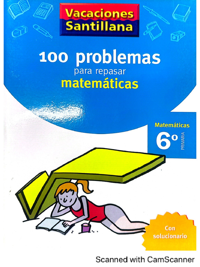 100 Problemas para Repasar Matemáticas 6º | PDF