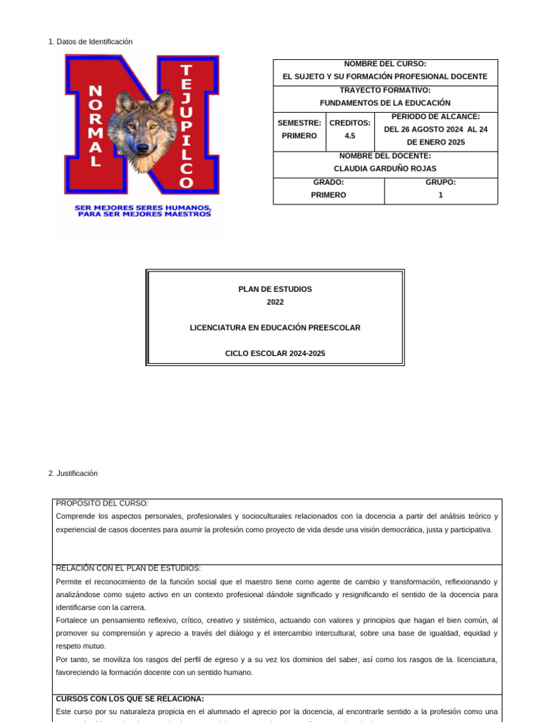 Formato de Planificación Preescolar | PDF | Maestros | Crecimiento ...