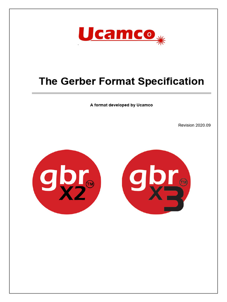 Gerber Format Specification | PDF