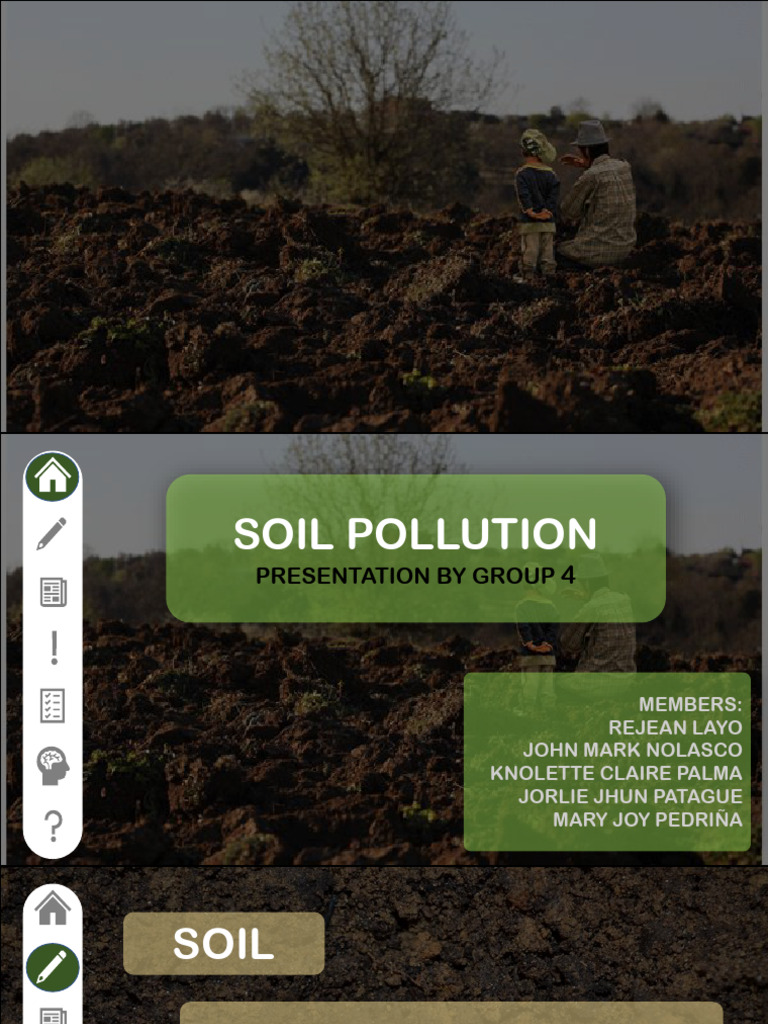 Soil Pollution Report Group 4 | PDF