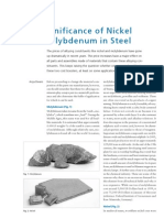KSB the Significance of Nickel and Molybdenum in Steel