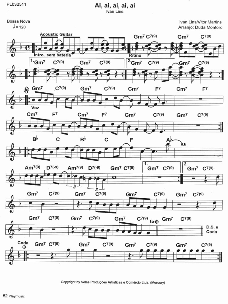 Ai Ai Ai Ai Ai - Ivan Lins | PDF