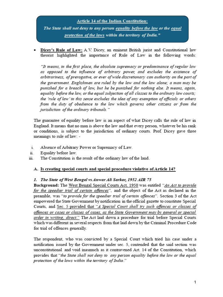 Article 14 | PDF