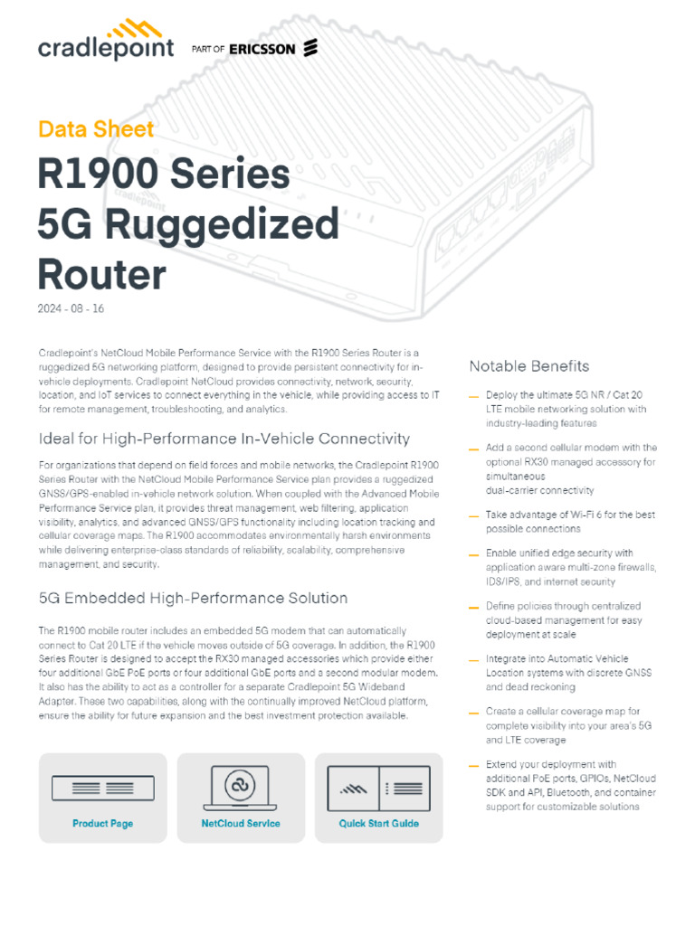 r1900 Series5g Ruggedizedrouter 2024 08 16 | PDF