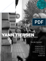Partition - Partitura.Yann Tiersen - Pièces Pour Piano Vol 1 Et 2 Divers