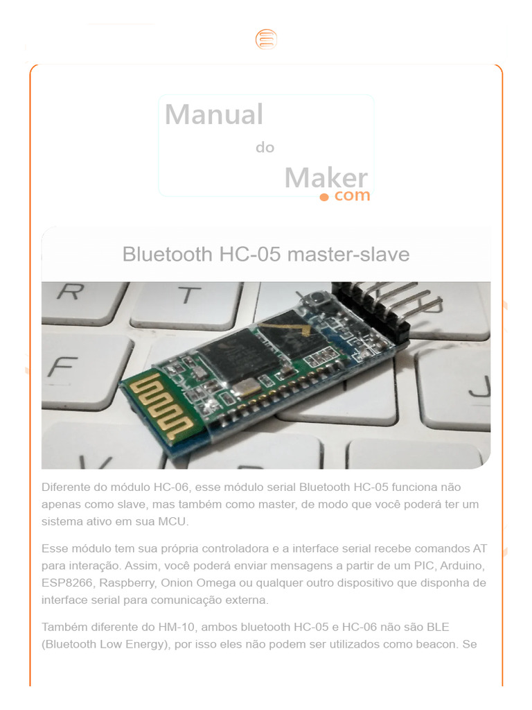 Bluetooth HC-05 master-slave | PDF