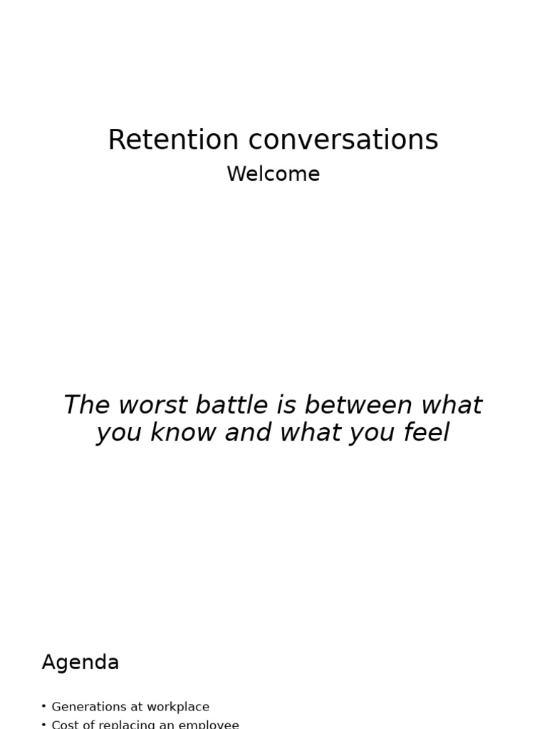 Retention Conv For Email | PDF