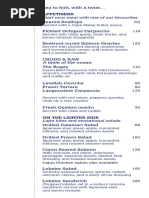 Nammos Restaurant Menu | PDF | Sushi | Salad