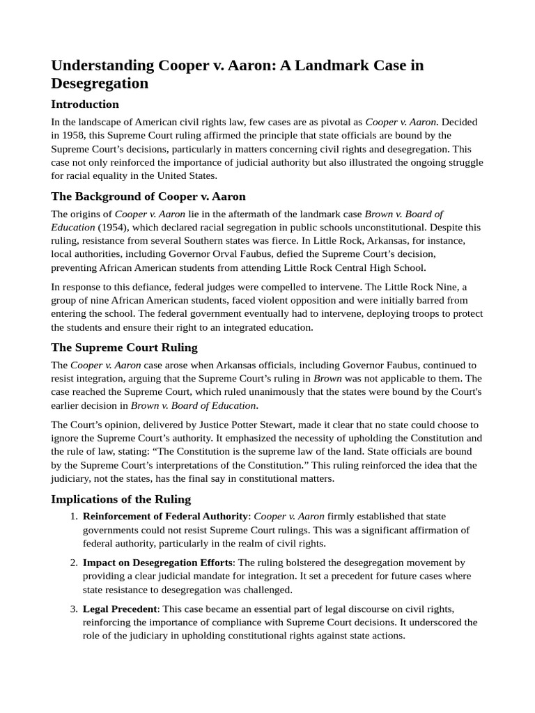 understanding-cooper-v-aaron-a-landmark-case-in-desegregation-pdf
