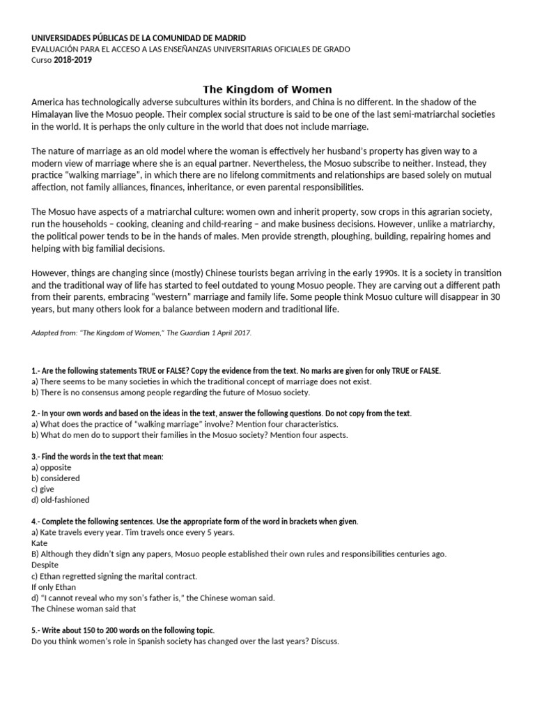 Sample Test 02 | PDF