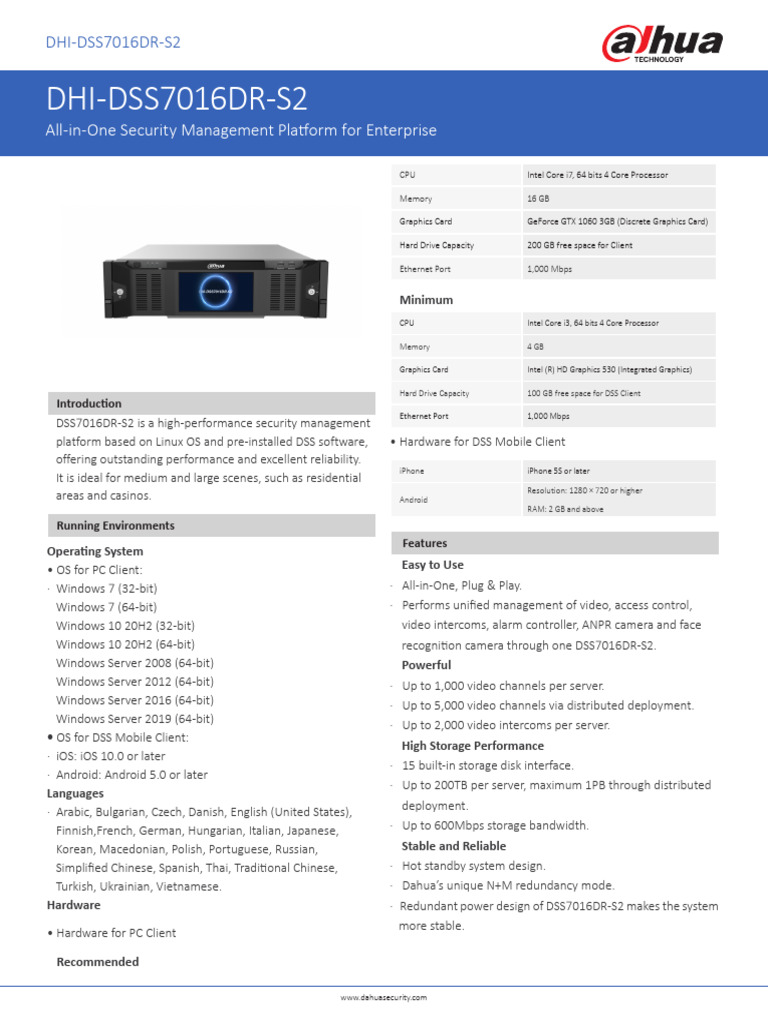 All-in-One Security Management Platform | PDF | Hard Disk Drive | Computers