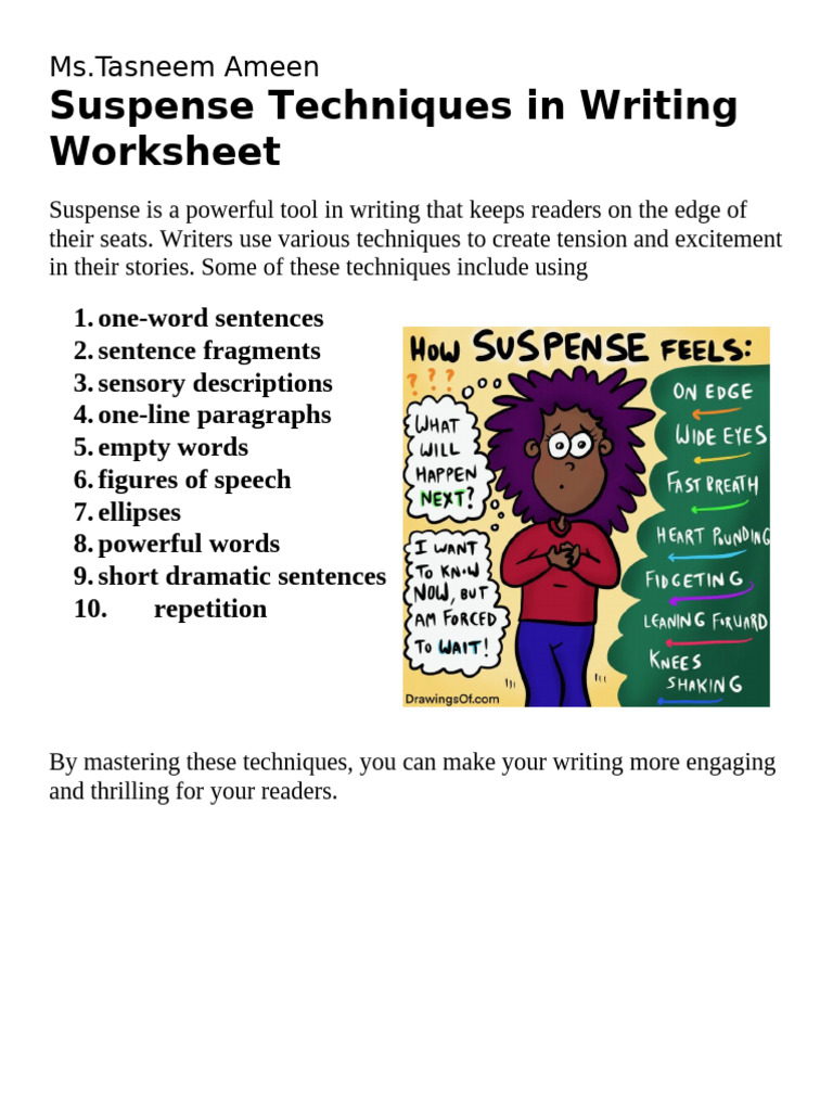 Suspense Techniques | PDF