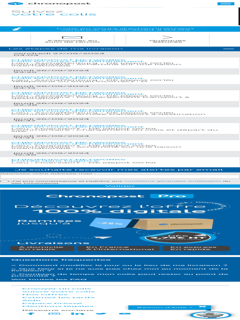 SUIVI DE COLIS visual data 5