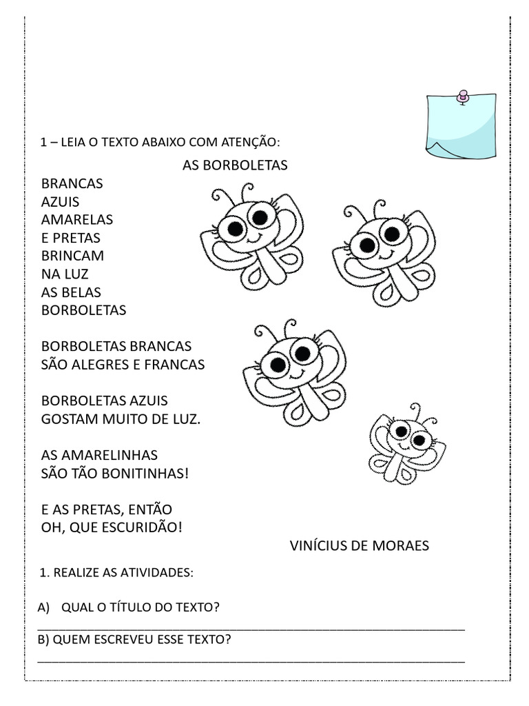 Avaliação Lingua Portuguesa 3 Ano 2º Trimestre - Prova 1 | PDF