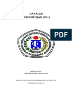 Download Makalah Sistem Operasi Linux by Aan Bunyat SN77738155 doc pdf