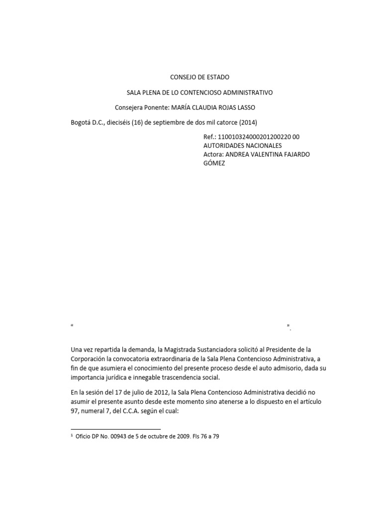 3.1 Sentencia Reforma Justicia | PDF | Constitución | Caso de ley