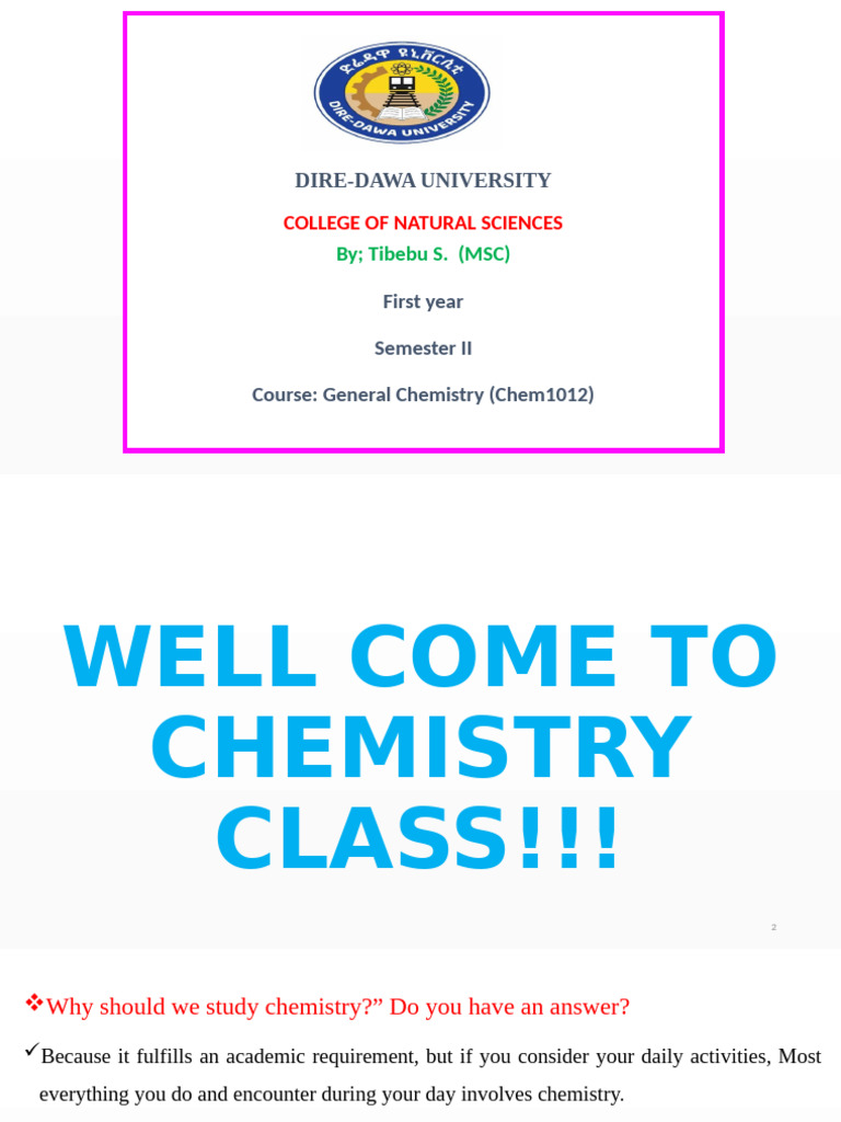DDU General Chemistry | PDF