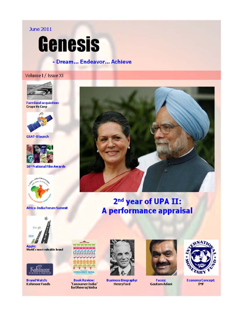 Endeavor Genesis June 2011 Issue I | PDF | Government