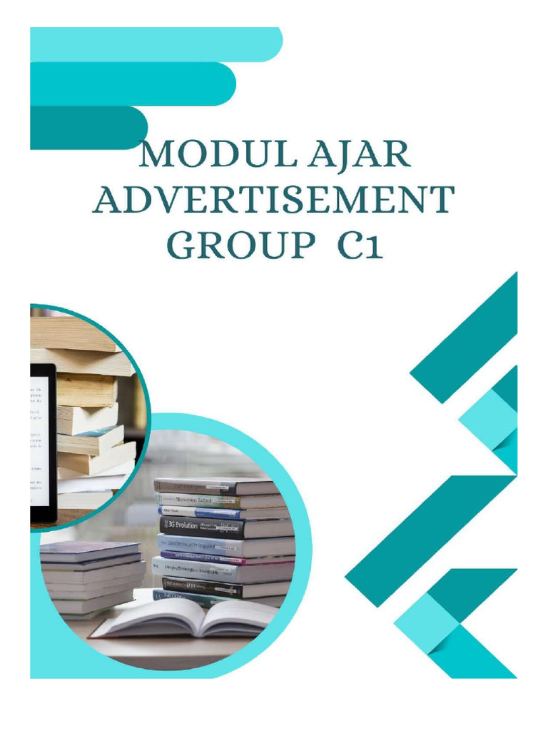 Modul Ajar Advertisement Kelas 9 | PDF