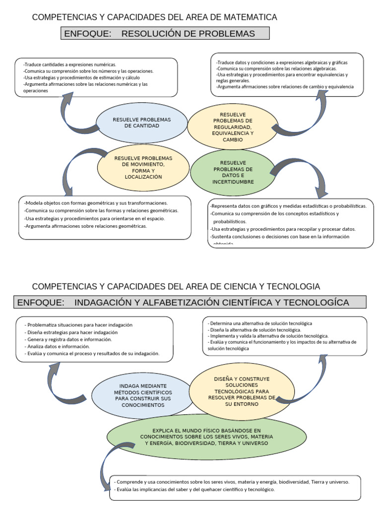 Competencias en Matemáticas y Ciencias | PDF | Geometría | Matemáticas