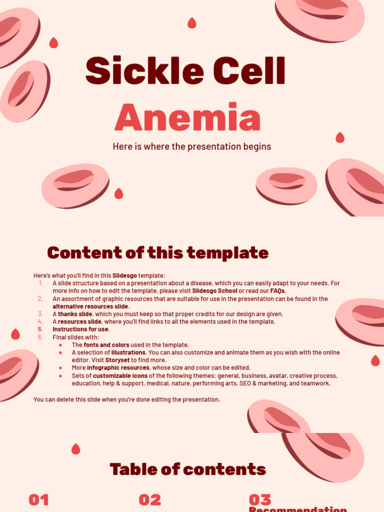 Sickle Cell Anemia | PDF