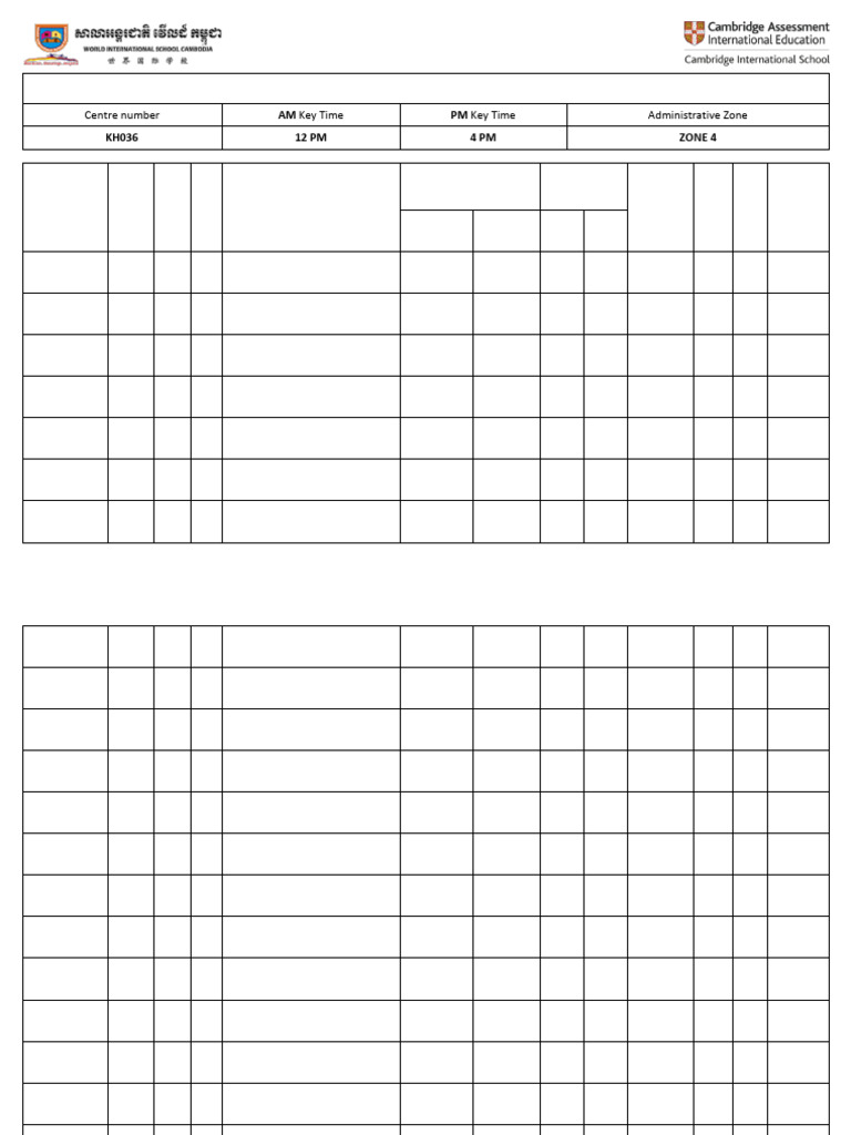 Igcse Oct Nov 2024 Time Table | PDF