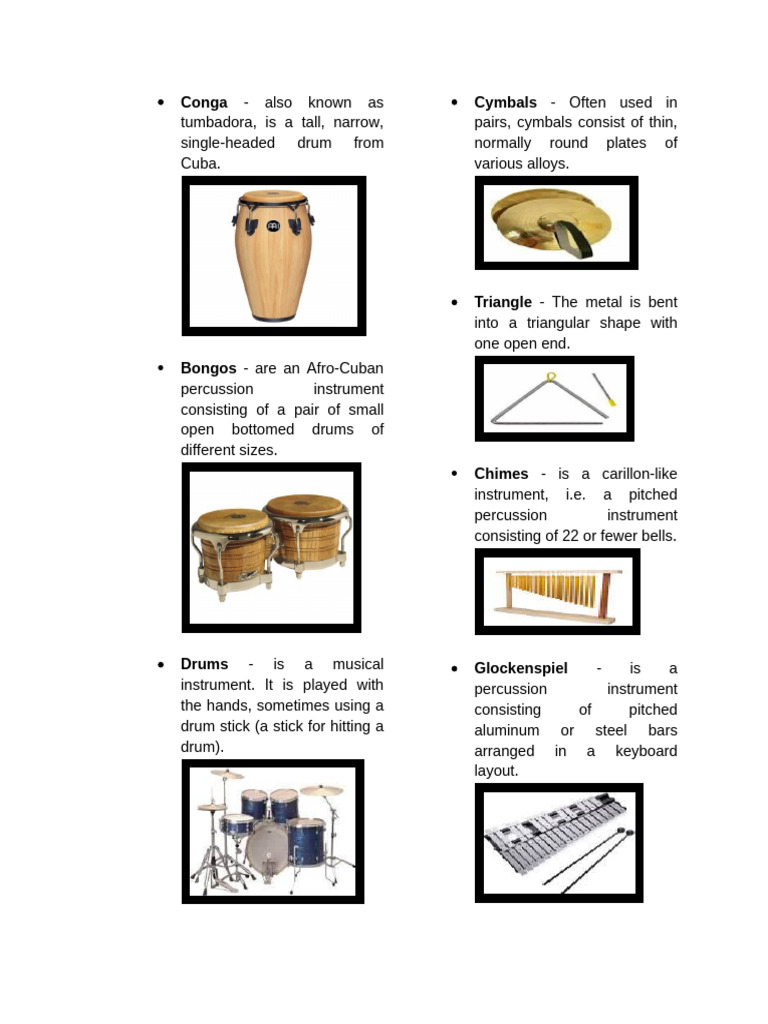 Musical Instruments | PDF