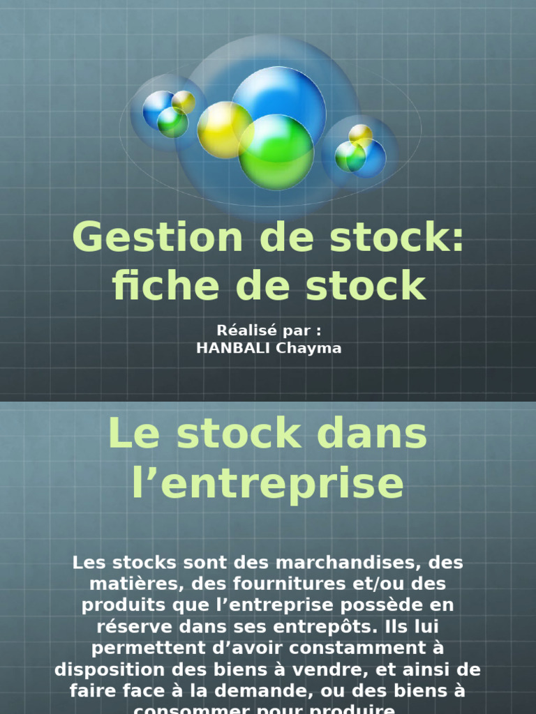 Stock | PDF