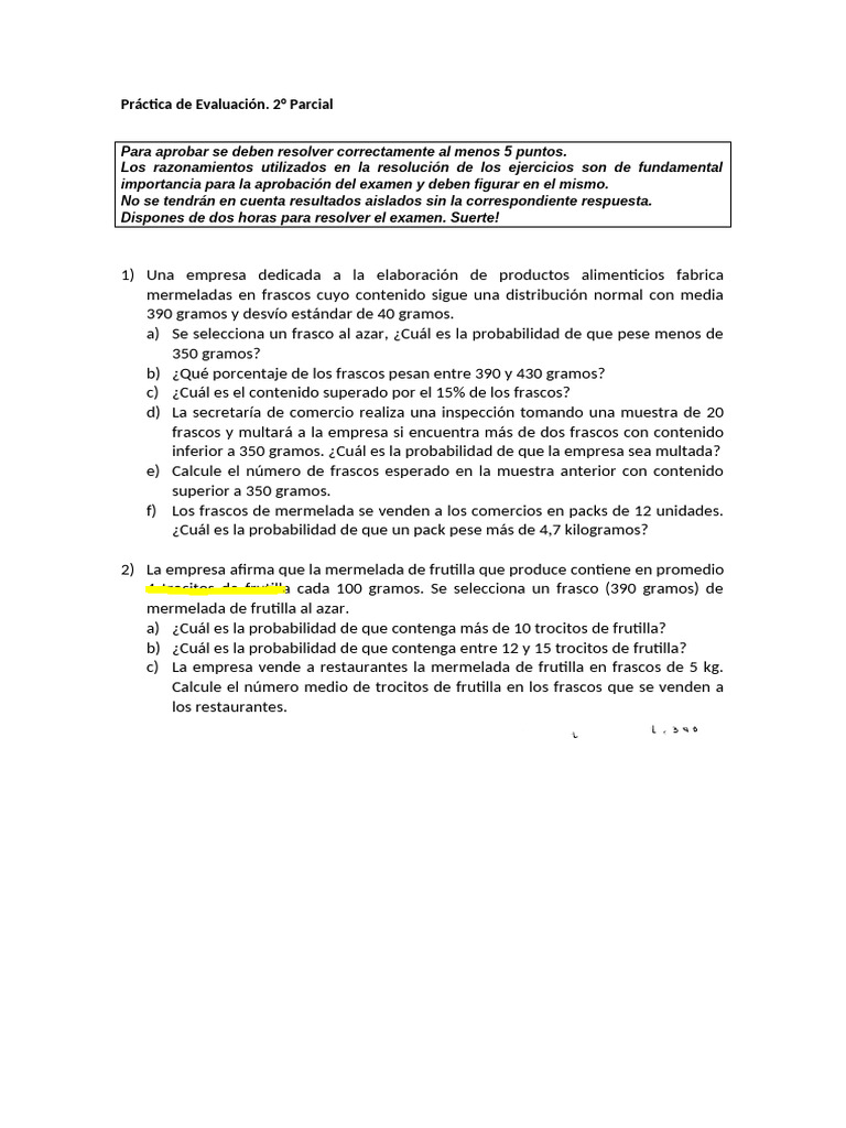 Copia de WebCampus Prctica de Evaluacin 2 Parcial Ejercicios 2 y 3 ...