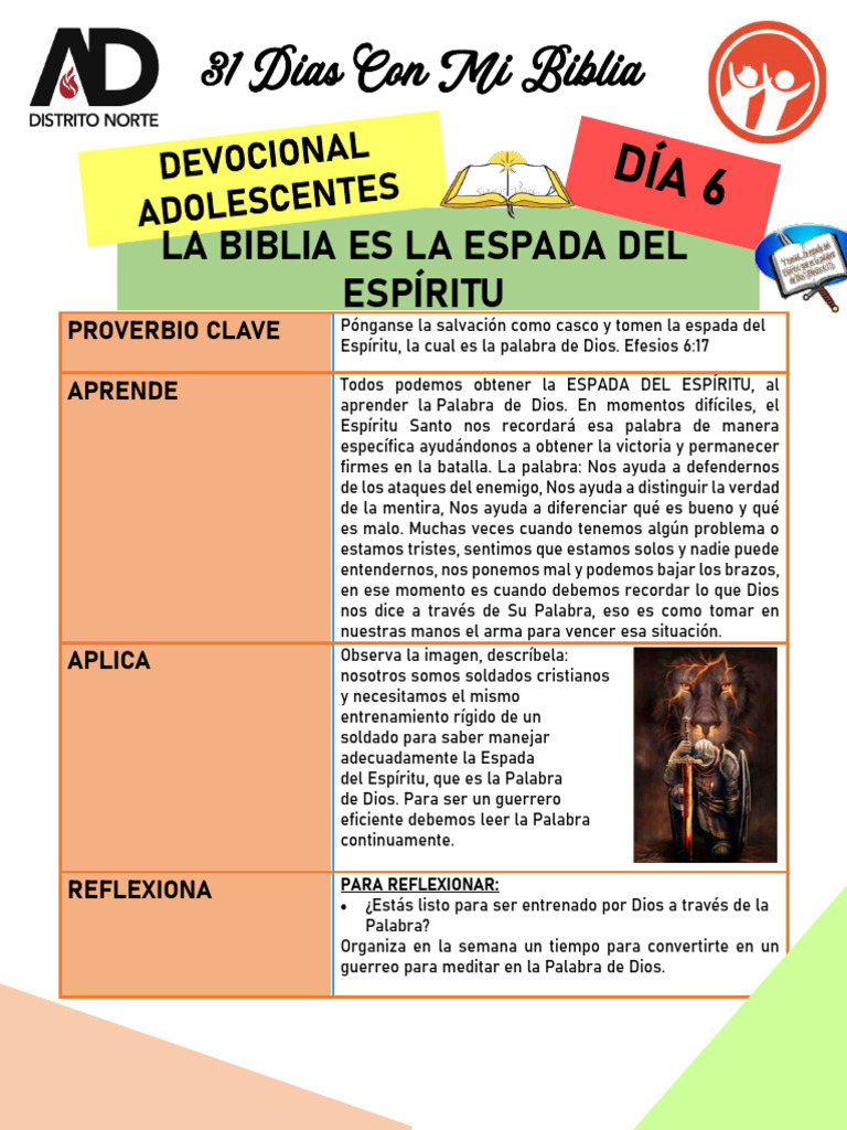 D. Prejuveniles Día 6 | PDF