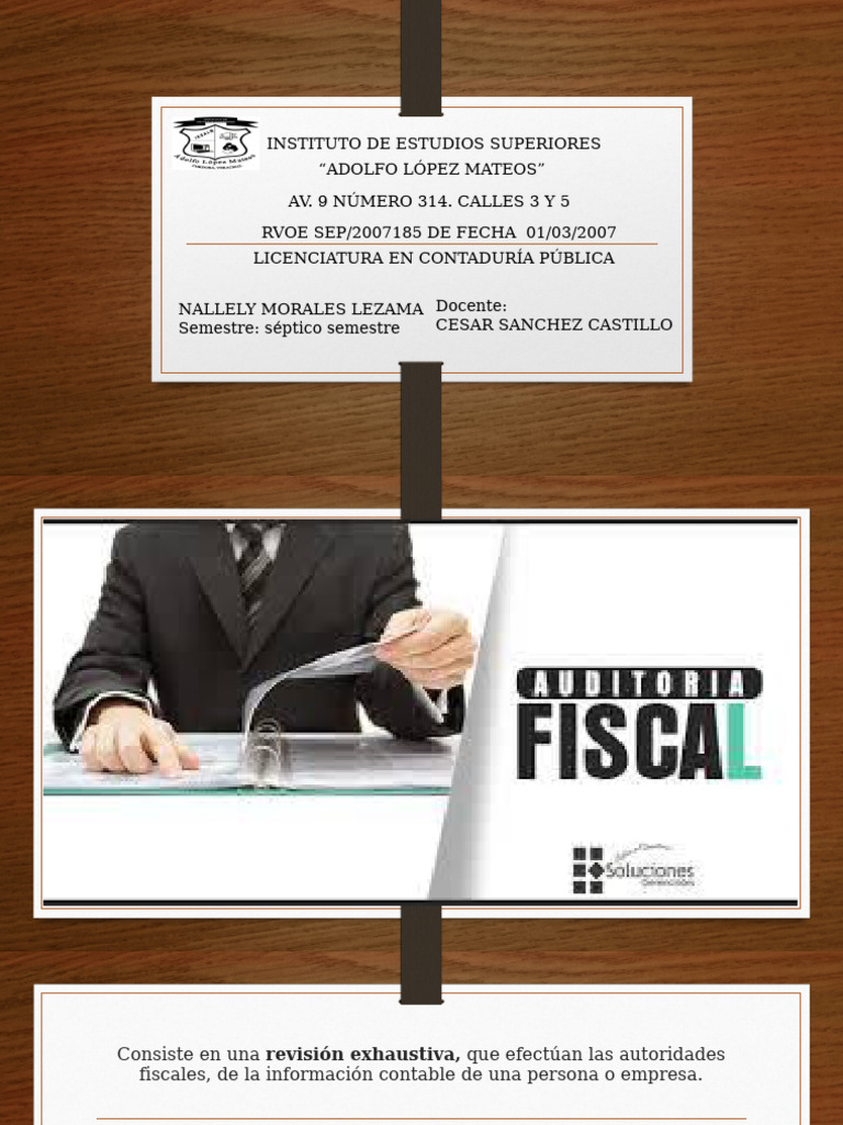 Auditoria Fiscal Pdf