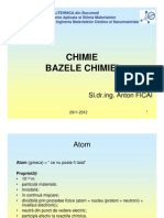 Curs 02 - Bazele Chimiei Chimie