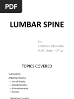 Download Lumbar Spine by Vidhushi Vedhara SN77742364 doc pdf