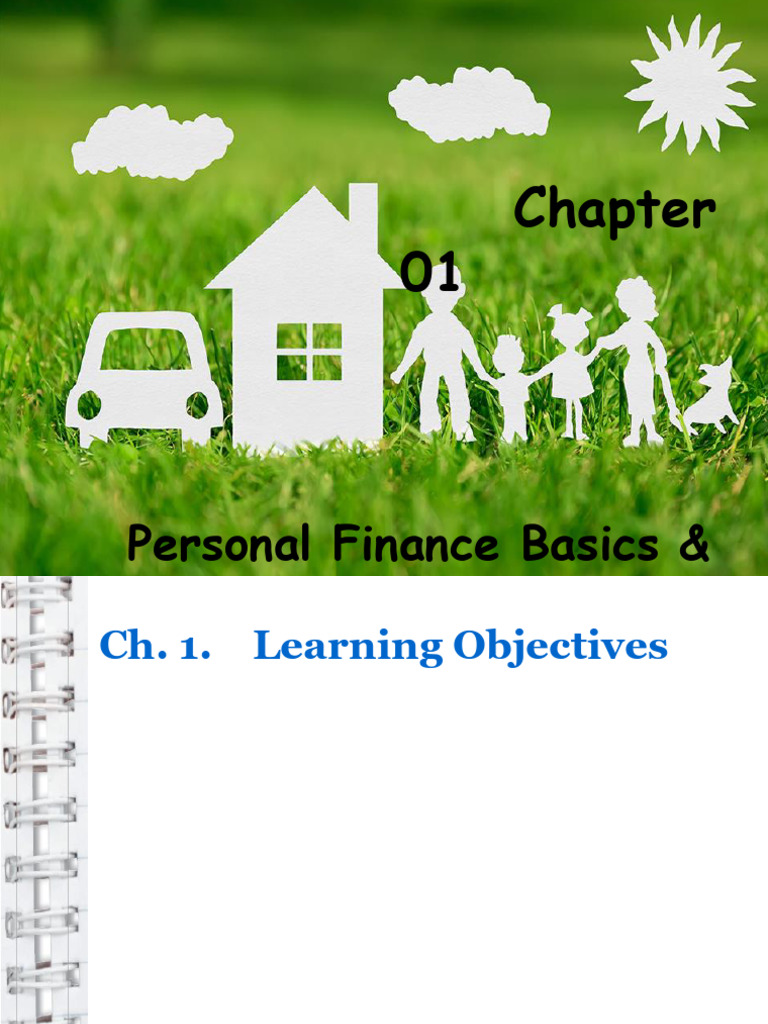 Chap 01 Part 1 Personal Finance Basics Time Value Of Money Pdf