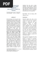 Download A Study on Work Life Balance Among BPO Employees by Veecee Bangalore SN77744207 doc pdf