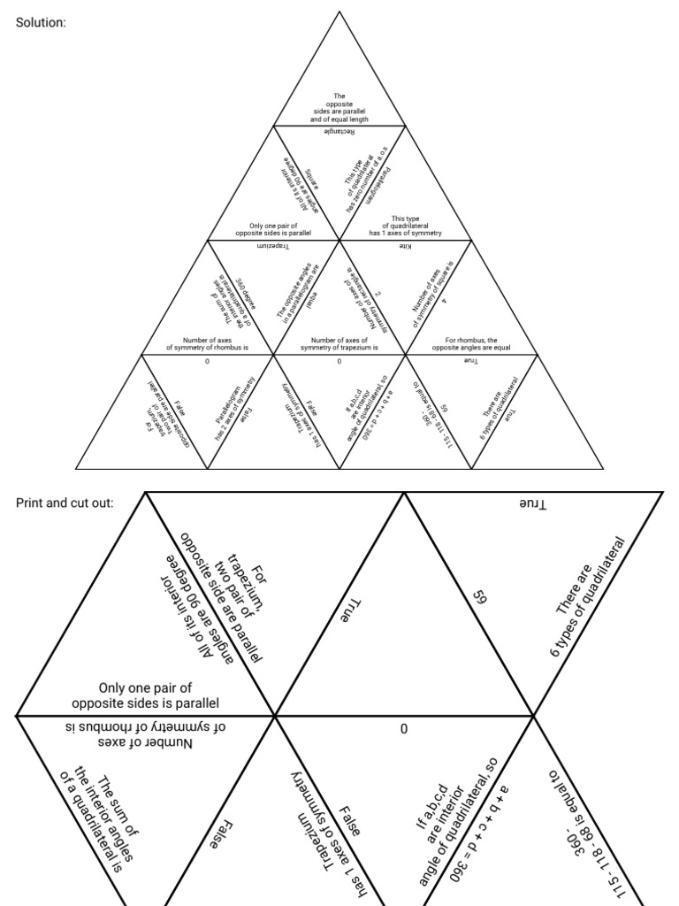 Tarsia 1A | PDF