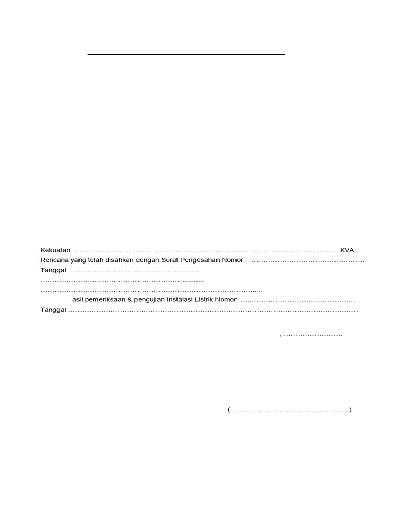Intalasi Listrik | PDF