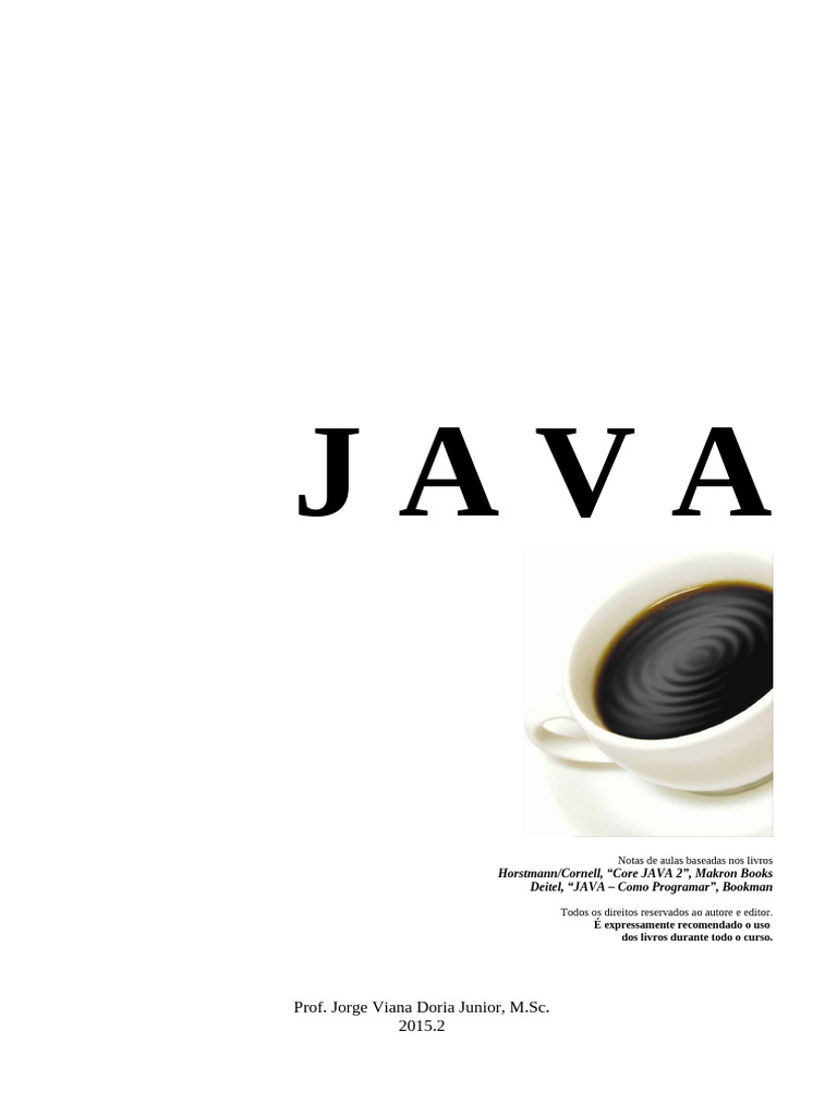 Apostila de Java | PDF