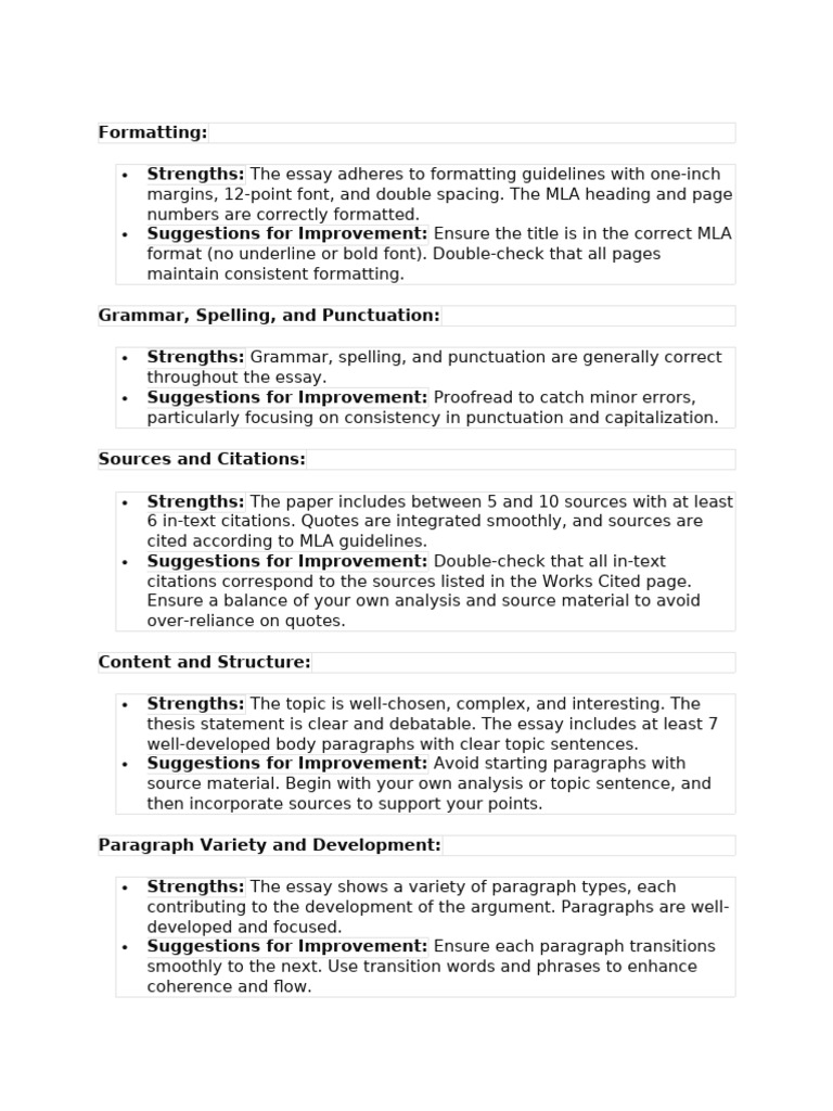 Formatting | PDF