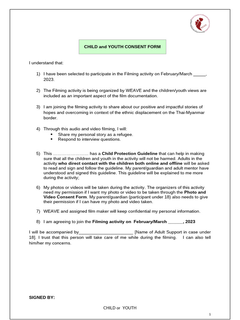 Consent Form2 | PDF