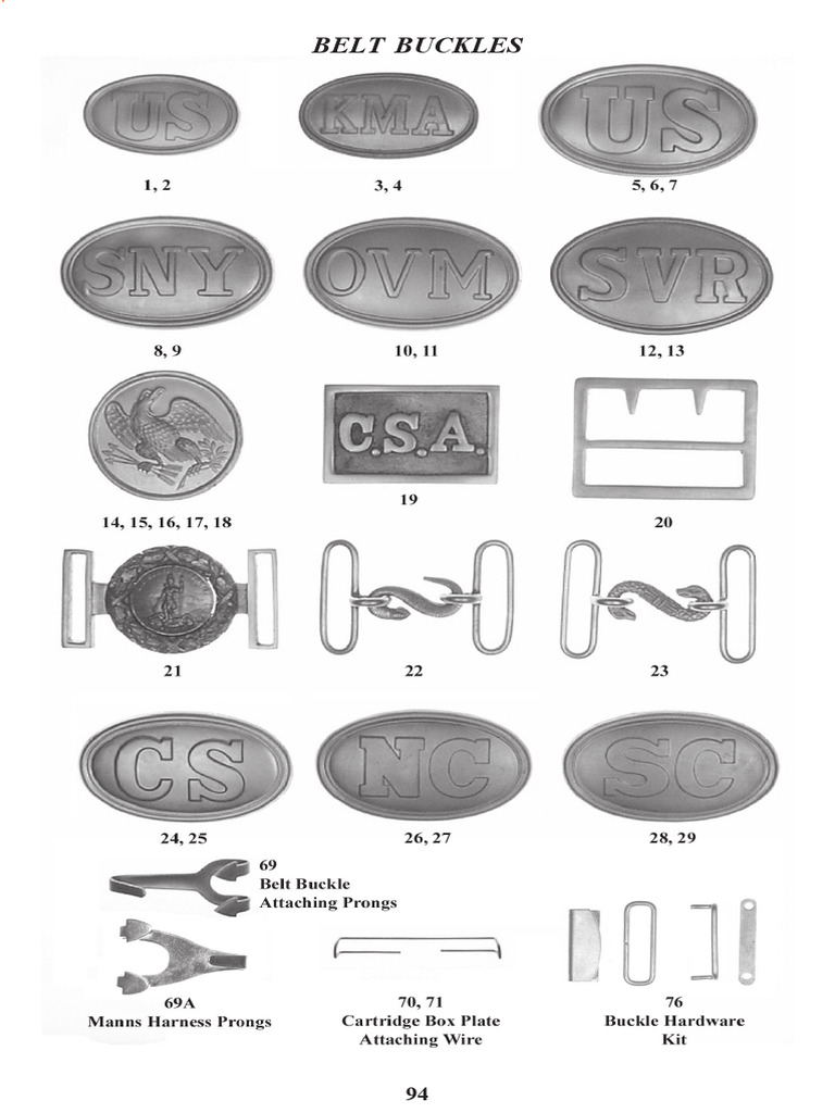 Belt Buckles - 2012 - Insignia | PDF | Corporal | Corps