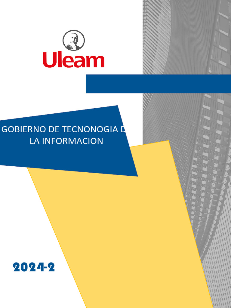 Gobierno de Ti 4to D - Tarea 2 | PDF