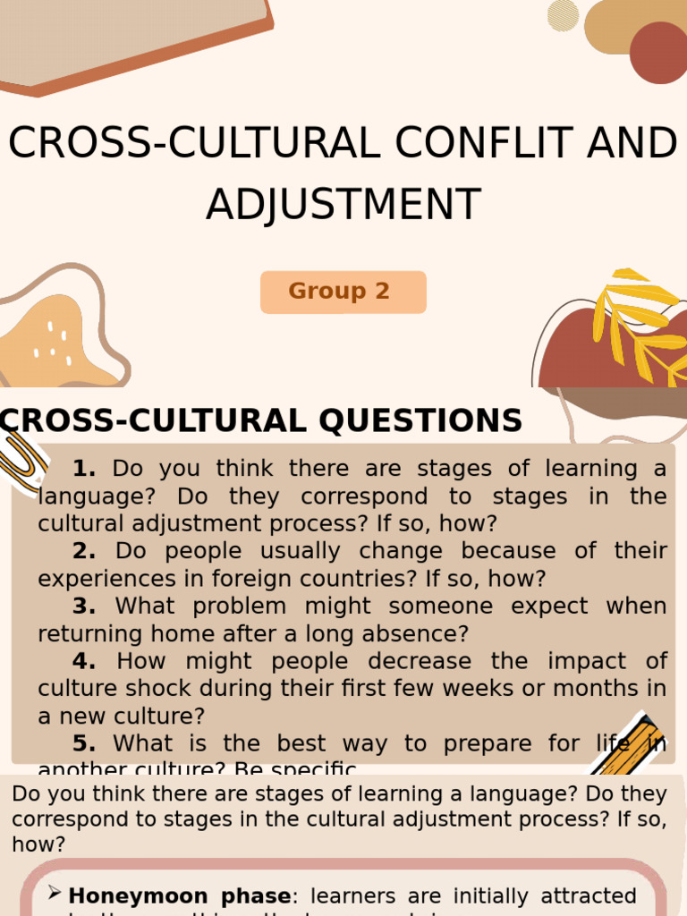 Cross Cultural Questions | PDF
